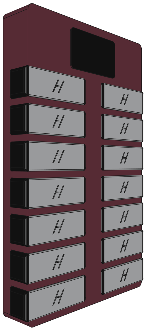 Hyperion's home charging rack and swapping system
